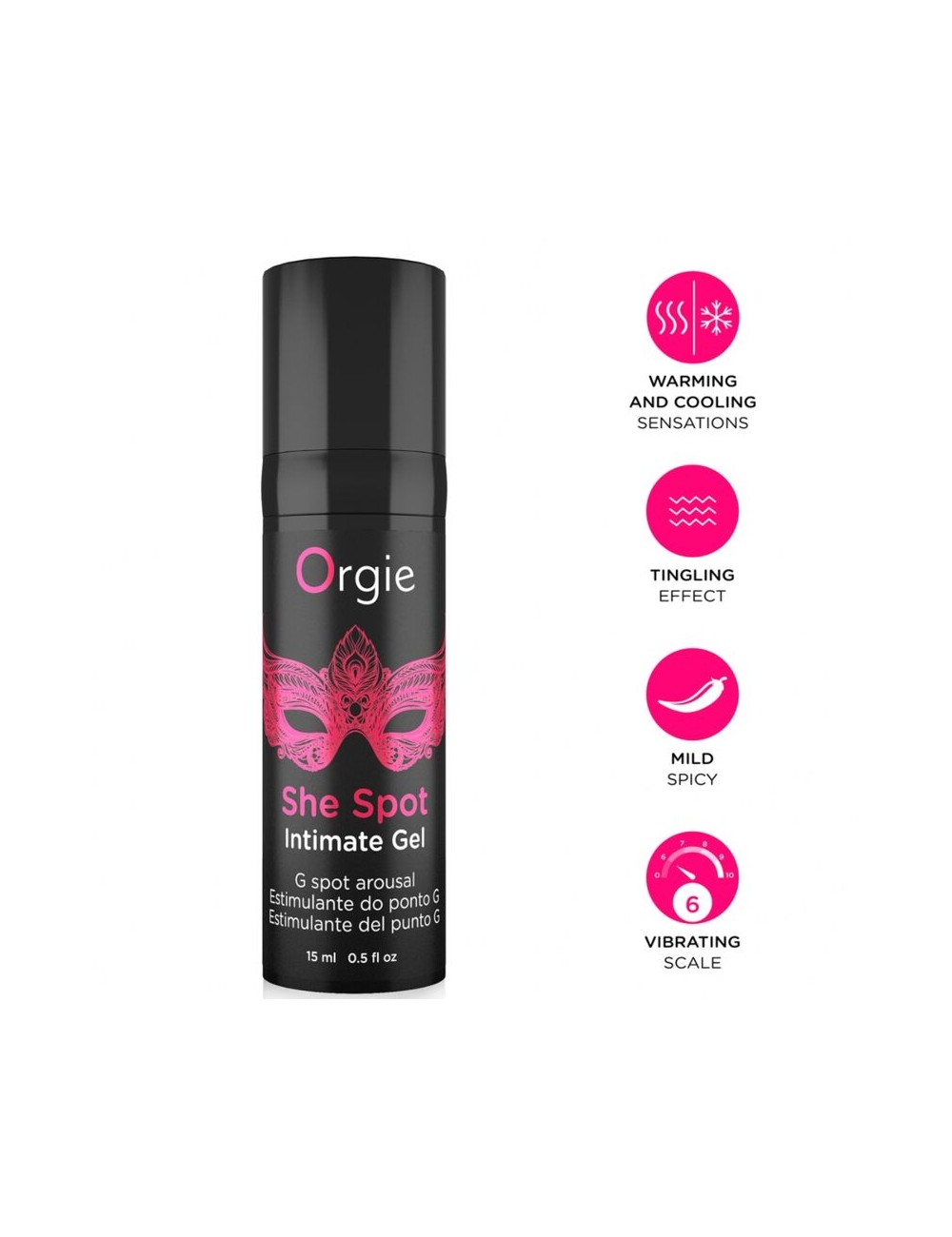 ORGIE - SHE SPOT G-SPOT GEL INTIMO ECCITANTE 15 ML