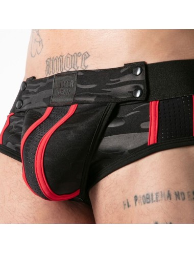 LOCKER GEAR - SBIANCINI SPORTIVI MILITARI COMPLETI ROSSI M