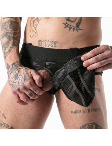 LOCKER GEAR - SBARRA DA LAVORO MILITARE COMPLETA NERA TAGLIA S