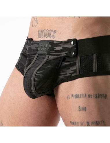 LOCKER GEAR - SBARRA DA BATTUTA MILITARE COMPLETA NERA L