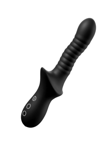 ANAL FANTASY ELITE - MASSAGGIATORE ANALE RICARICABILE NERO PLEASURE WAVE
