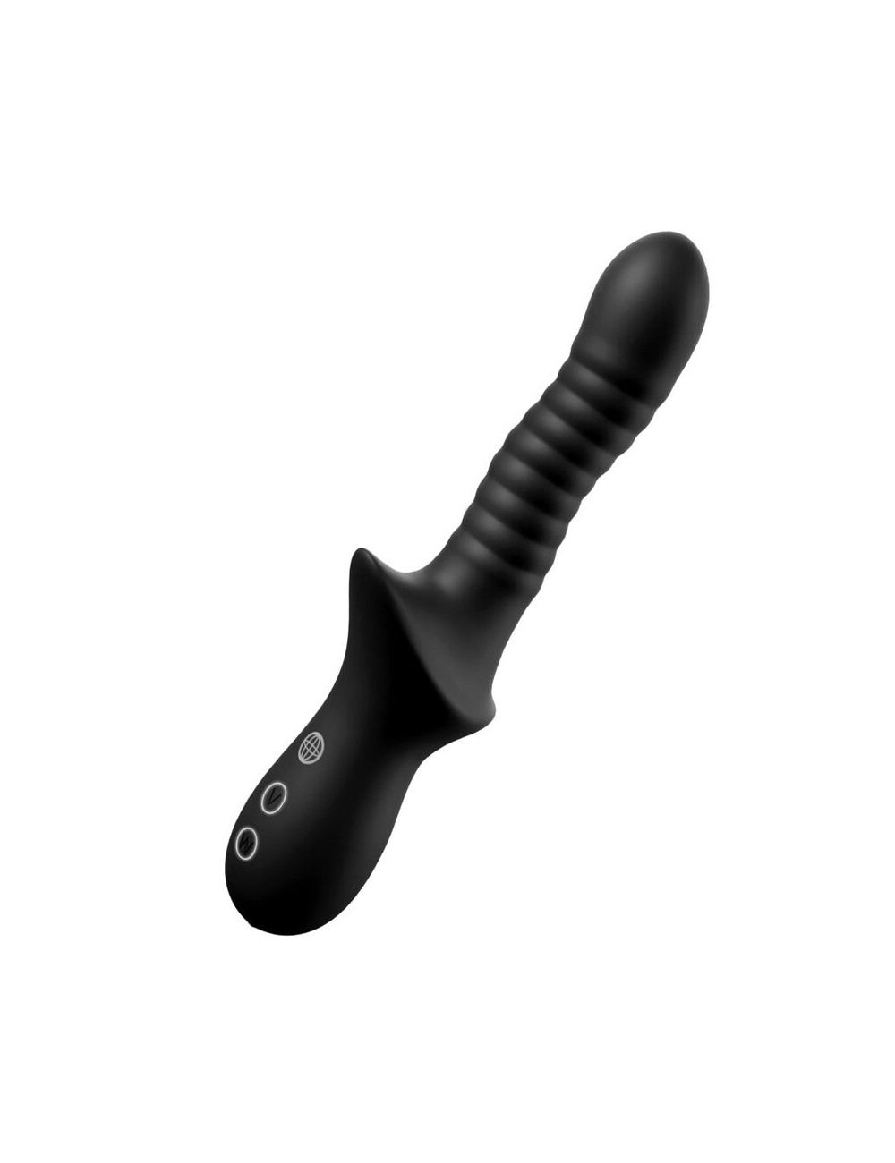 ANAL FANTASY ELITE - MASSAGGIATORE ANALE RICARICABILE NERO PLEASURE WAVE
