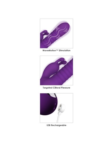 FANTASY FOR HER - FANTASY WAVE WAVEMOTION VIBRATORE RICARICABILE VIOLA