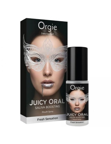 ORGIE - SPRAY ORALE SUCCOSO PER STIMOLARE LA SALIVA ALLA MENTA 15 ML