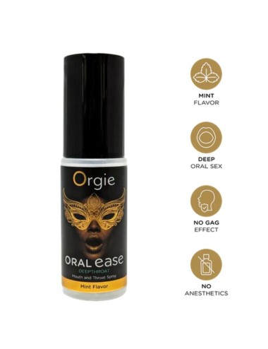 ORGIE - SPRAY PER BOCCA E GOLA ORALE ALLA MENTA 50 ML