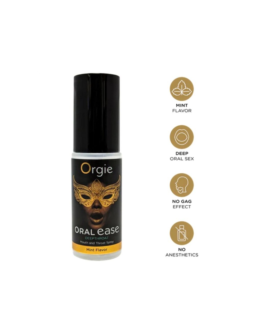 ORGIE - SPRAY PER BOCCA E GOLA ORALE ALLA MENTA 50 ML