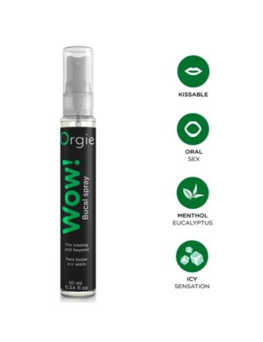 ORGIE - WOW! SPRAY BUCCALE AL MENTOLO ED EUCALIPTO 10 ML