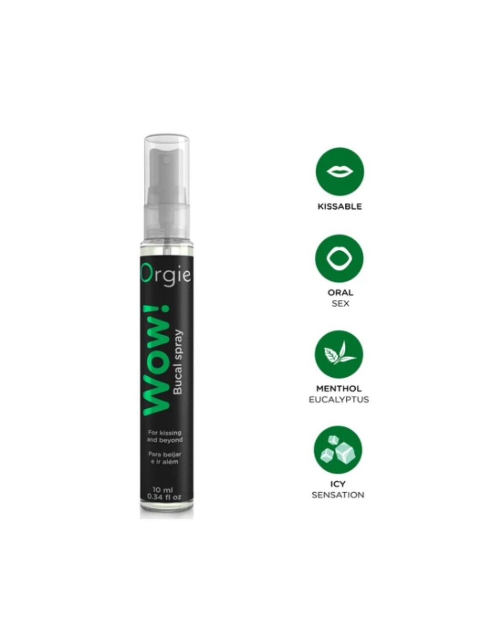 ORGIE - WOW! SPRAY BUCCALE AL MENTOLO ED EUCALIPTO 10 ML