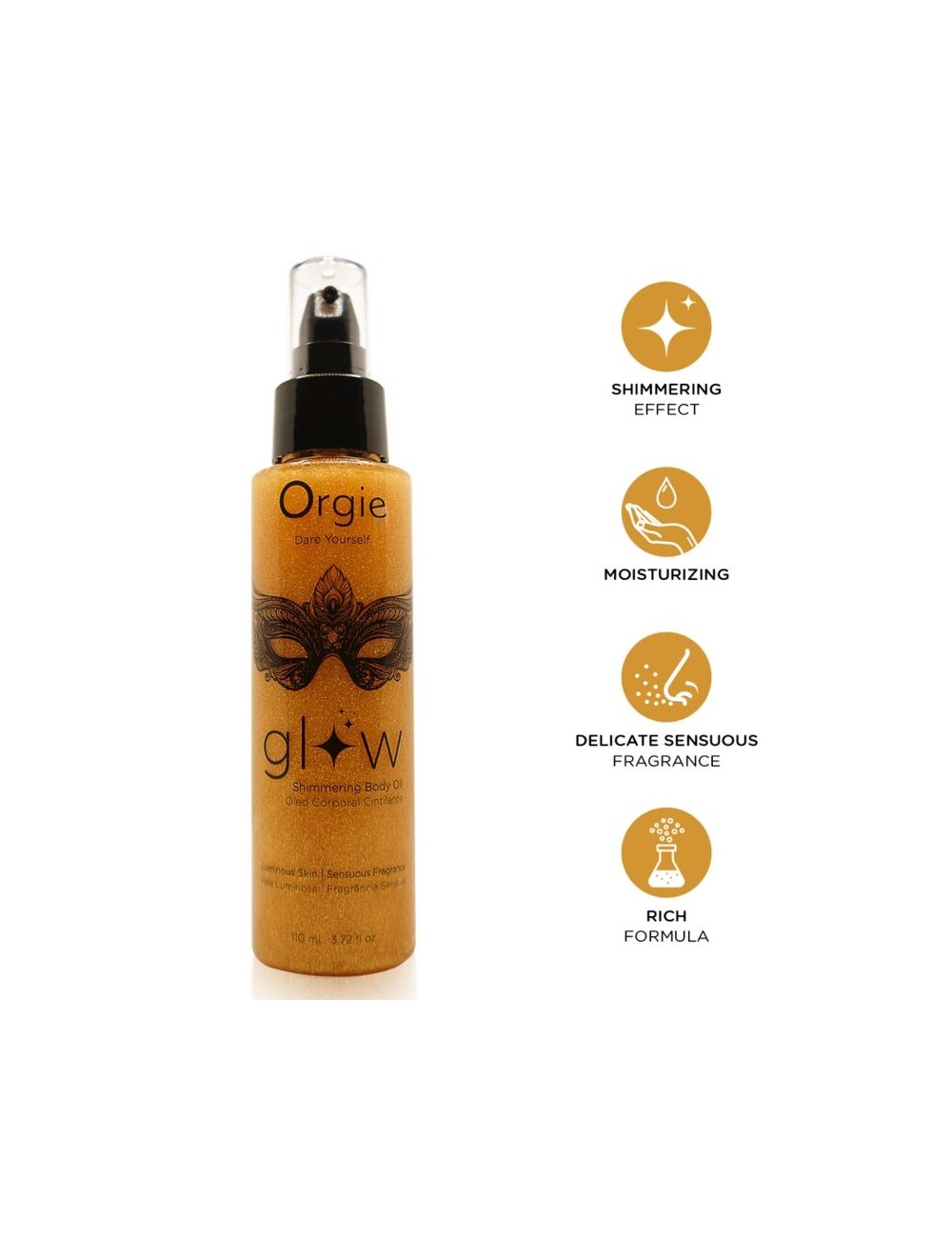 ORGIE - OLIO CORPO LUMINOSO GLOW 110 ML