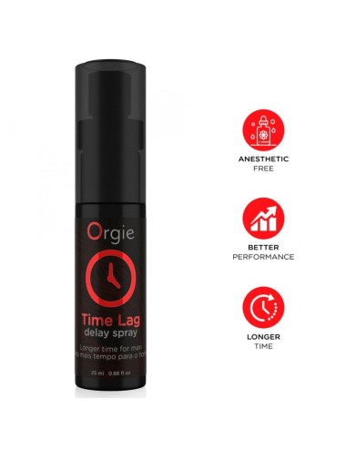 ORGIE - SPRAY A RITARDO TIME LAG ANESTETICO GRATUITO 25 ML
