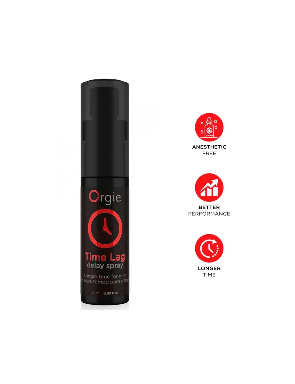 ORGIE - SPRAY A RITARDO TIME LAG ANESTETICO GRATUITO 25 ML
