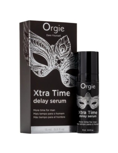 ORGIE - SIERO A RITARDO AL SILICONE EXTRA TIME SENZA ANESTETICO 15 ML