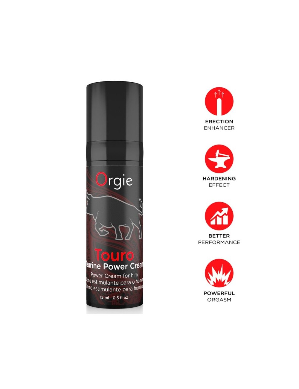 ORGIE - CREMA PER L'EREZIONE TOURO 15 ML