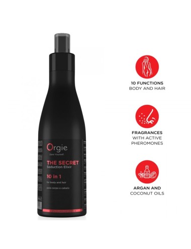 ORGIE - ELISIR SEGRETO DELLA SEDUZIONE 10 IN 1 LOZIONE CORPO E CAPELLI 200 ML
