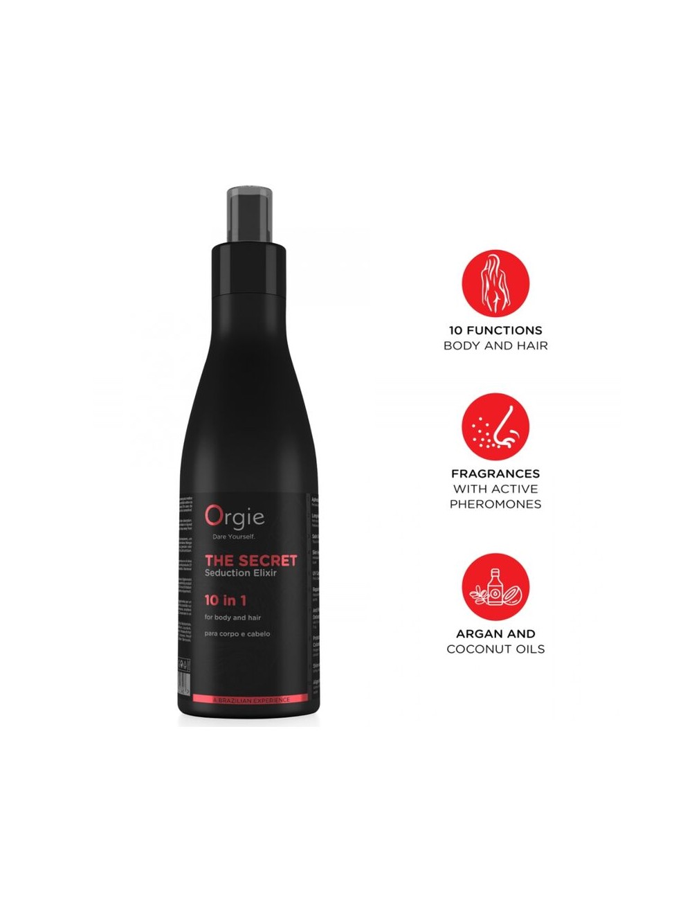 ORGIE - ELISIR SEGRETO DELLA SEDUZIONE 10 IN 1 LOZIONE CORPO E CAPELLI 200 ML