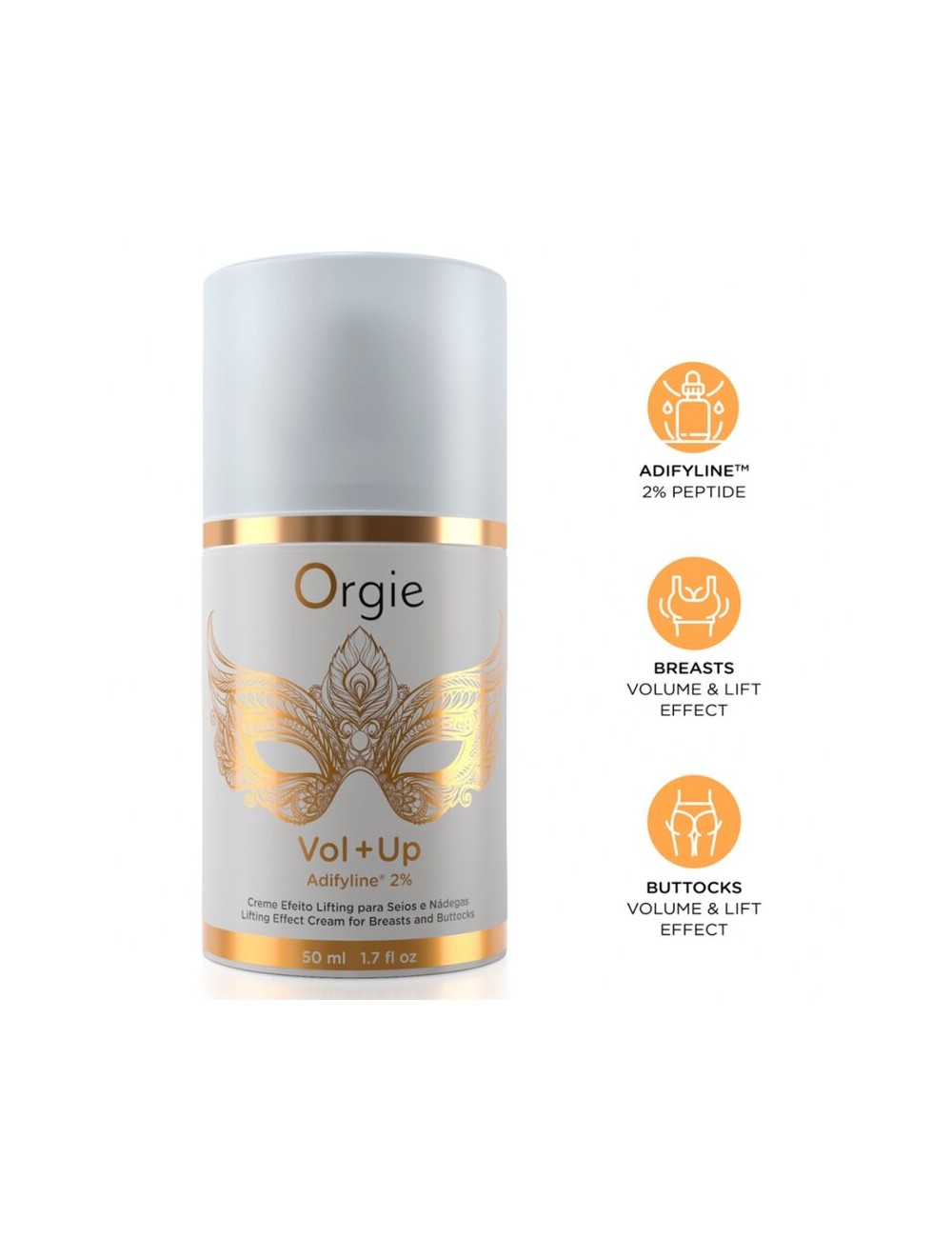 ORGIE - CREMA VOL+UP EFFETTO LIFTING PER SENO E GLUTEI 50 ML