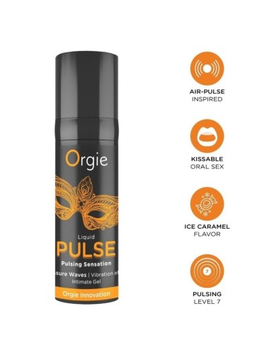 ORGIE - GEL INTIMO PULSANTE E BACIABILE 15 ML