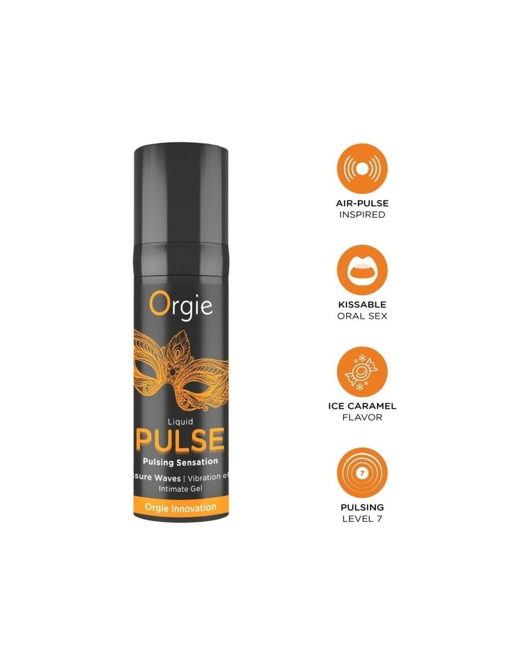 ORGIE - GEL INTIMO PULSANTE E BACIABILE 15 ML
