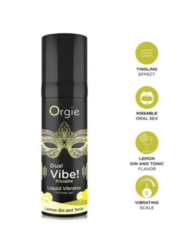 ORGIE - DOPPIA VIBRAZIONE! LIQUIDO VIBRANTE AL LIMONE
