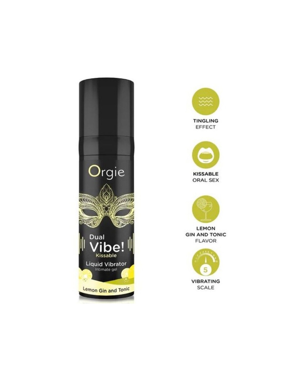ORGIE - DOPPIA VIBRAZIONE! LIQUIDO VIBRANTE AL LIMONE
