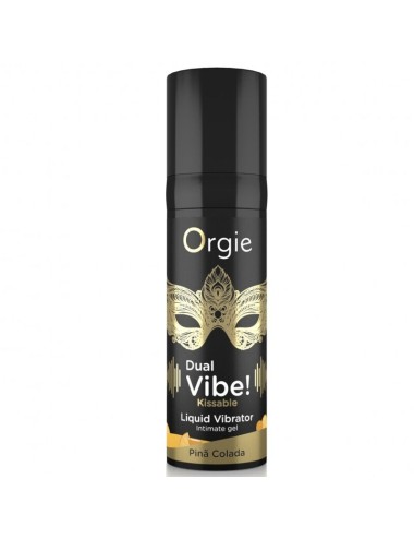 ORGIE - DOPPIA VIBRA! PIÑA COLADA KISSABLE VIBRATORE LIQUIDO 15 ML