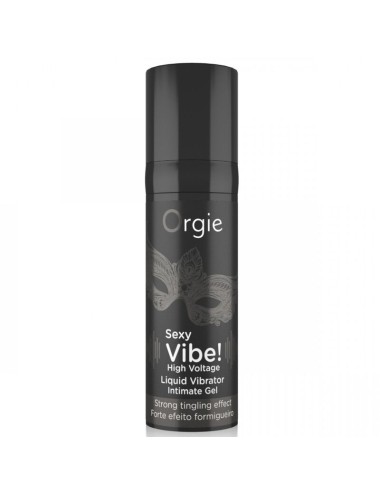 ORGIE - VIBRAZIONI SEXY! VIBRATORE LIQUIDO AD ALTA TENSIONE EXTRA FORTE 15 ML