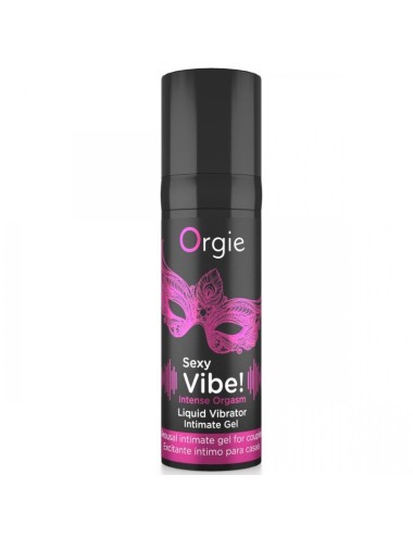 ORGIE - VIBRAZIONI SEXY! ORGASMO INTENSO SENSAZIONI MULTIPLE GEL INTIMO 15 ML