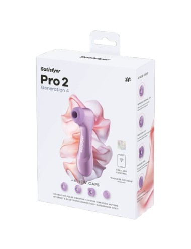SATISFYER - STIMOLATORE CLITORIDEO PRO DI QUARTA GENERAZIONE - AMETHYST