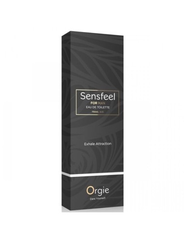 ORGIE - SENSFEEL FOR MAN EAU DE TOILETTE CON BOOSTER DI FEROMONI FORMATO VIAGGIO 10 ML