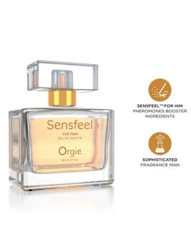 ORGIE - SENSFEEL FOR MAN BOOSTER AI FEROMONI EAU DE TOILETTE 50 ML
