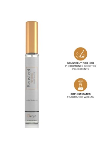 ORGIE - SENSFEEL FOR WOMAN PHOOMONE BOOSTER EAU DE TOILETTE FORMATO VIAGGIO 10 ML