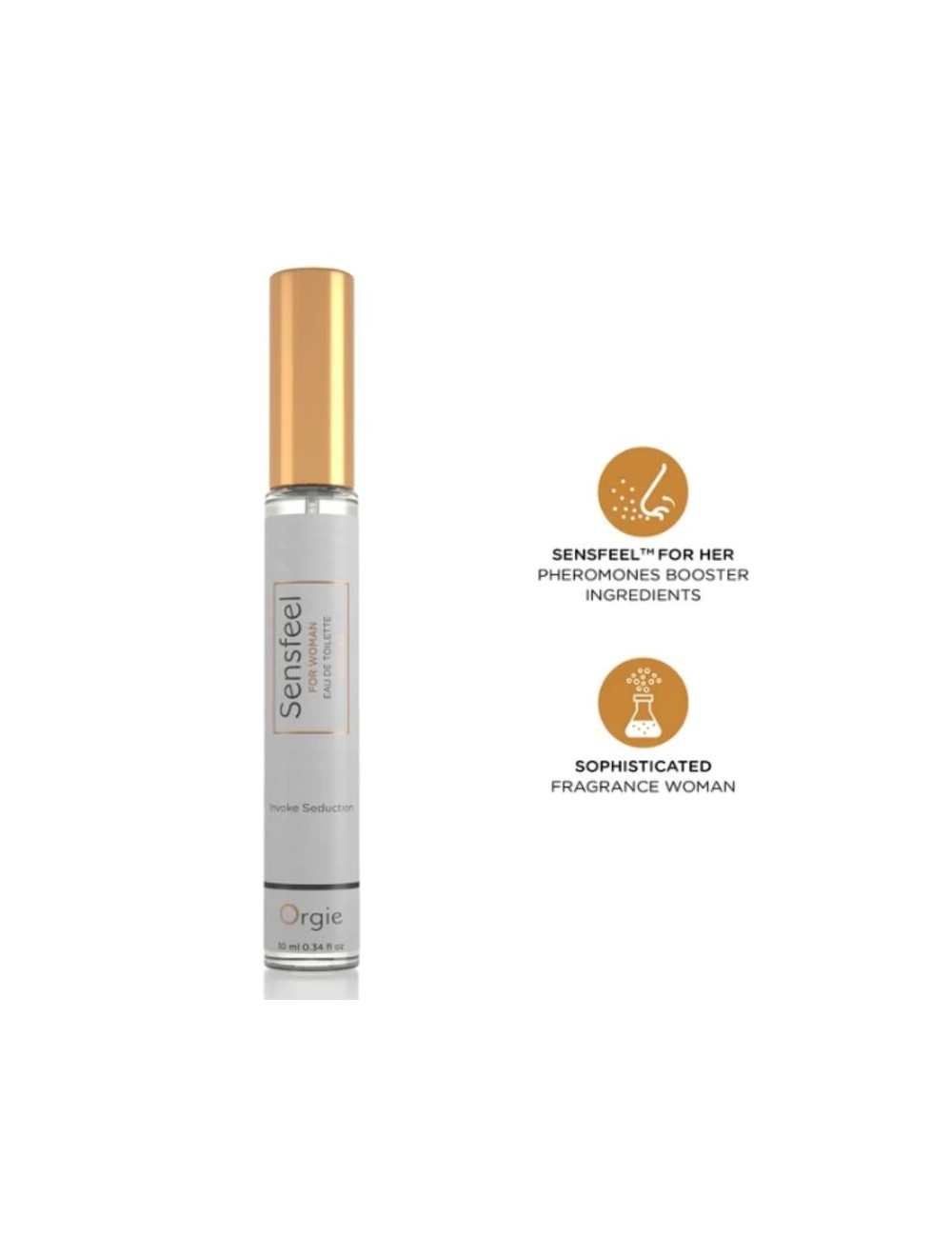 ORGIE - SENSFEEL FOR WOMAN PHOOMONE BOOSTER EAU DE TOILETTE FORMATO VIAGGIO 10 ML