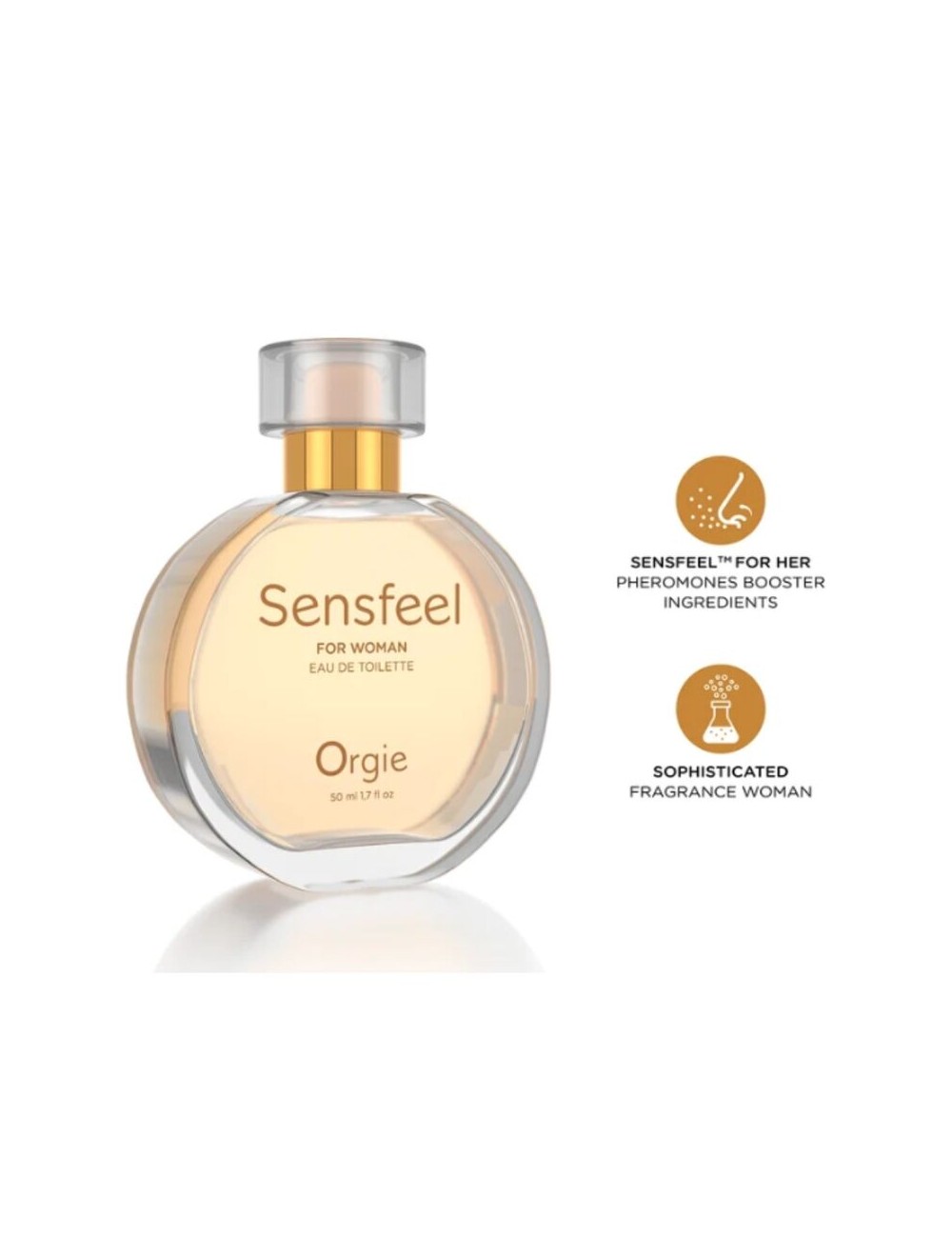 ORGIE - SENSFEEL FOR WOMAN BOOSTER AI FEROMONI EAU DE TOILETTE 50 ML
