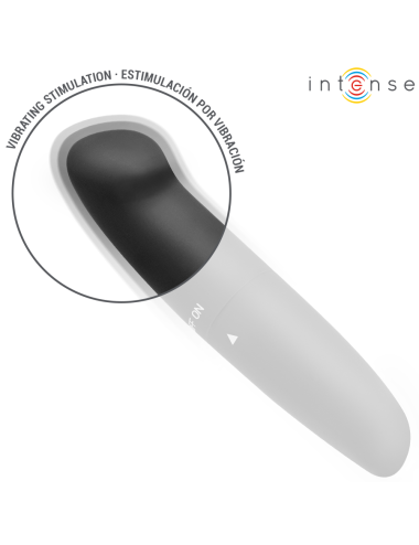 INTENSE - VIBRATORE PER IL PUNTO G PHIL NERO 13 CM