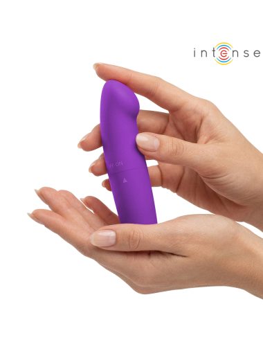 INTENSE - VIBRATORE PER IL PUNTO G PHIL VIOLA 13 CM