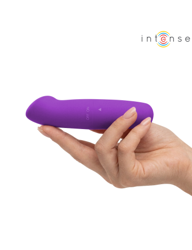 INTENSE - VIBRATORE PER IL PUNTO G PHIL VIOLA 13 CM