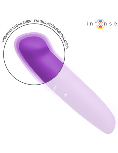 INTENSE - VIBRATORE PER IL PUNTO G PHIL VIOLA 13 CM