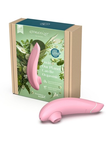 WOMANIZER - STIMOLATORE CLITORIDEO PREMIUM A ECO-ASPIRAZIONE CON 12 LIVELLI DI INTENSITÀ ROSE