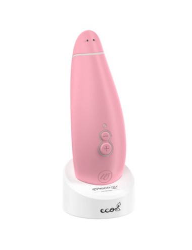 WOMANIZER - STIMOLATORE CLITORIDEO PREMIUM A ECO-ASPIRAZIONE CON 12 LIVELLI DI INTENSITÀ ROSE