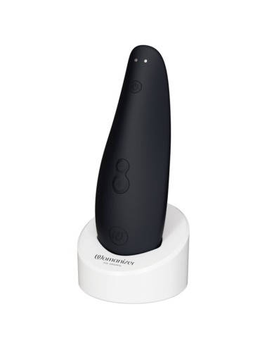 WOMANIZER - STIMOLATORE CLITORIDEO A SUZIONE CLASSICO 2, 10 LIVELLI DI INTENSITÀ, NERO