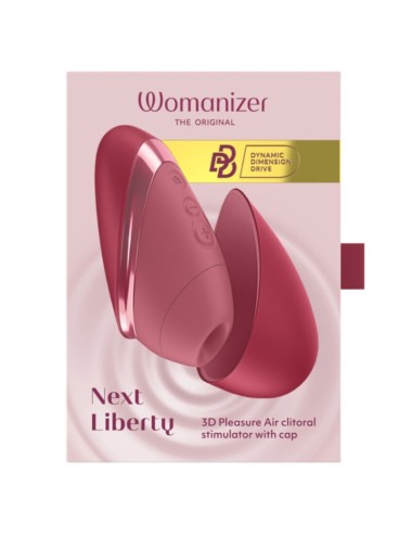 WOMANIZER - STIMOLATORE CLITORIDEO A SUZIONE 14 LIVELLI DI INTENSITÀ BORDEAUX
