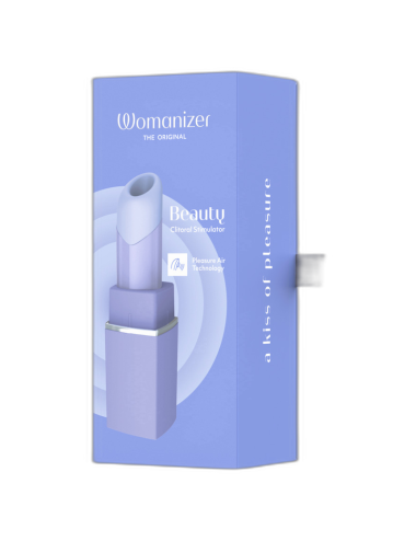 WOMANIZER - STIMOLATORE CLITORIDEO A SUCCHIATURA DI BELLEZZA CON 6 LIVELLI DI INTENSITÀ, COLORE LILLA