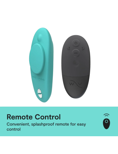 WE-VIBE - VIBRATORE PER SLIP MOXIE+ CON CLIP MAGNETICA ACQUA