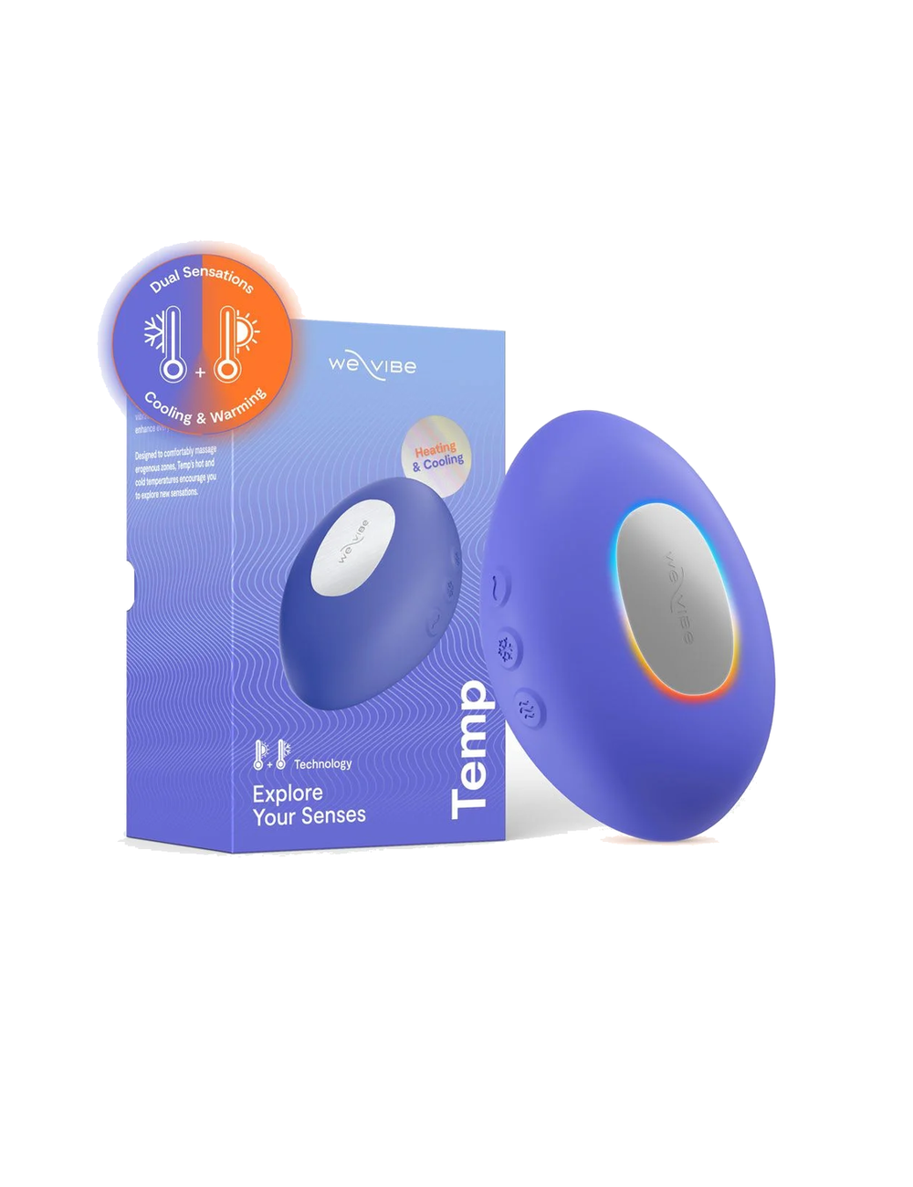 WE-VIBE - VIBRATORE RISCALDANTE E RAFFREDDANTE A TEMPERATURA INTENSIVA