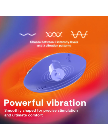 WE-VIBE - VIBRATORE RISCALDANTE E RAFFREDDANTE A TEMPERATURA INTENSIVA, COLORE BLU LAVANDA