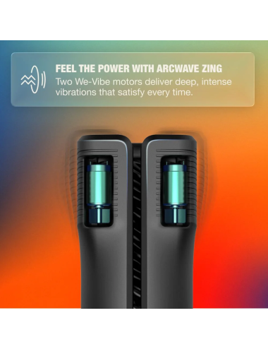 ARCWAVE - ZING STROKER MASCHILE VIBRANTE CON DOPPIO MOTORE NERO
