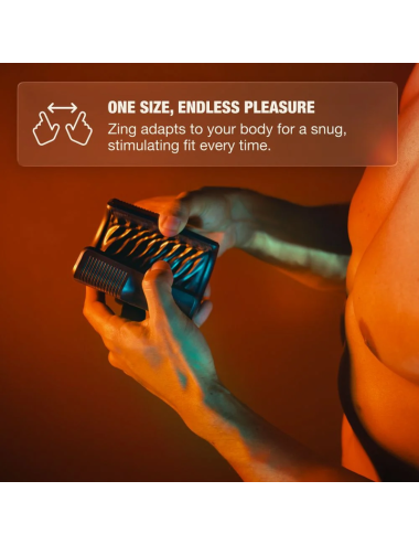 ARCWAVE - ZING STROKER MASCHILE VIBRANTE CON DOPPIO MOTORE NERO