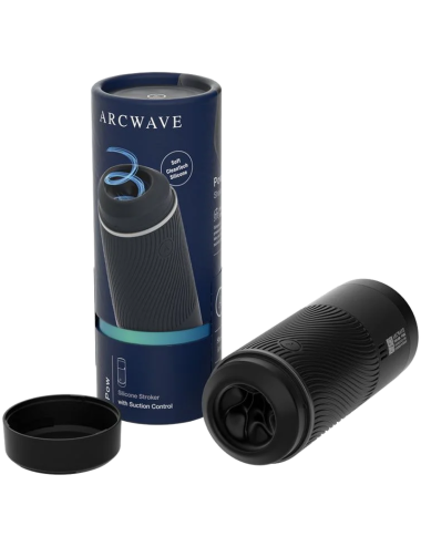ARCWAVE - POW STROKER MANUALE CON CONTROLLO DELL'ASPIRAZIONE NERO