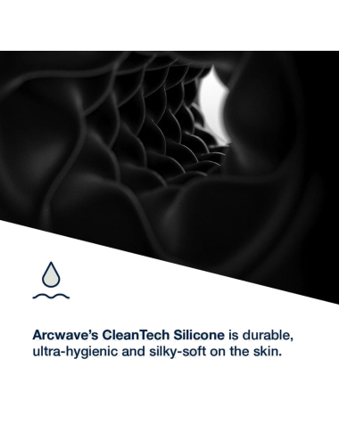 ARCWAVE - POW STROKER MANUALE CON CONTROLLO DELL'ASPIRAZIONE NERO