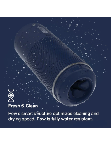 ARCWAVE - POW STROKER MANUALE CON CONTROLLO DELL'ASPIRAZIONE BLU